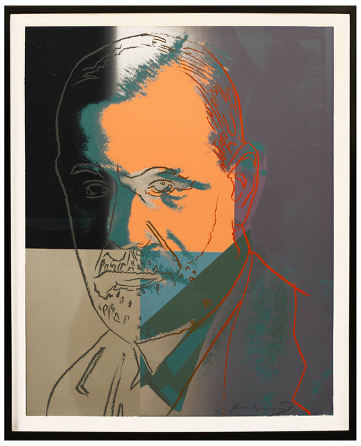 Andy Warhol, ‘Sigmund Freud, from Ten Portraits of Jews of the Twentieth Century. ’, 1980, Shapero Modern