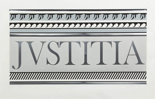 Roy Lichtenstein, ‘ENTABLATURE XA’, 1979, Print, Screenprint, Lithograph, Collage with Embossing on Rives BFK Paper, Marcel Katz Art