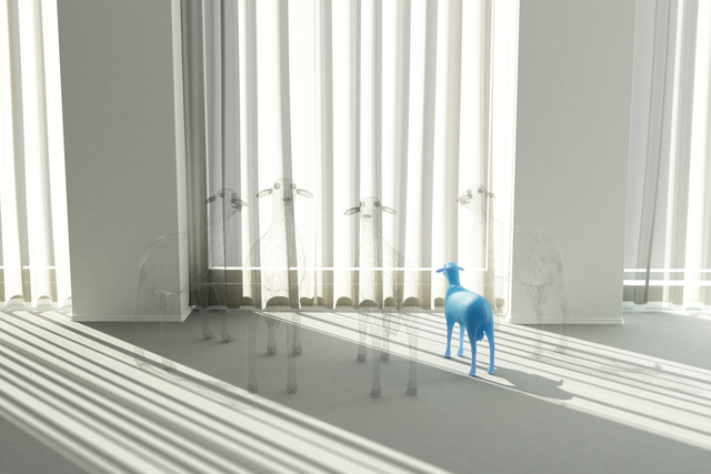 Blue Lamb