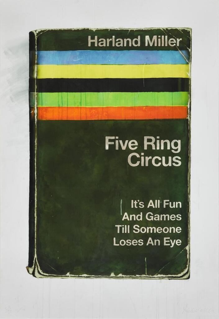 Harland Miller - Five Ring Circus