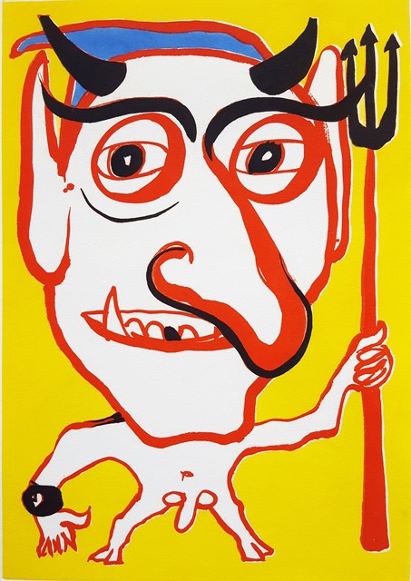 Alexander Calder, ‘Portrait of Constantin Tacou’, 1974, Graves International Art