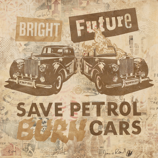 Shepard Fairey (OBEY), ‘Bright Future (bronze/copper)’, 2012, Paul Stolper Gallery