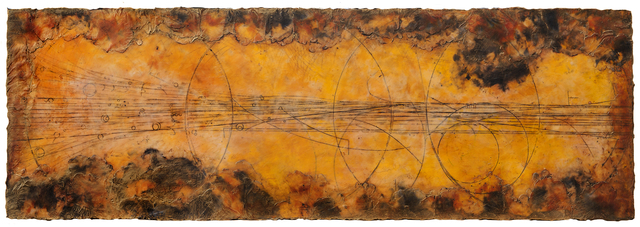 Elise Wagner, ‘Apex II’, 2017, Painting, Encaustic, Oil on Panel, Frederick Holmes and Company