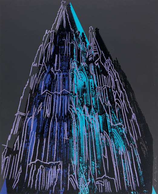Andy Warhol, ‘Cologne Cathedral’, 1985, Print, Colour silkscreen with diamond dust on Lenox museum board, Van Ham