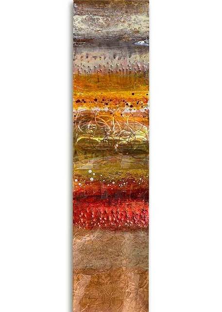 Ken Rausch, ‘Rhythm Copper Series V’, 2020, Sculpture, Mixed Media on Copper, Art Leaders Gallery