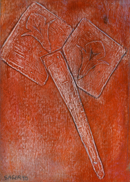 Saqer Al-Qatil, ‘Untitled’, 1995, Zawyeh Gallery