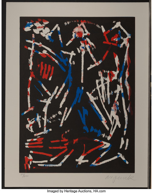 A.R. Penck, ‘Mul, Bul Dang & Sentimentality, from Official Arts Portfolio of the XXIVth Olympiad, Seoul, Korea’, 1988, Heritage Auctions