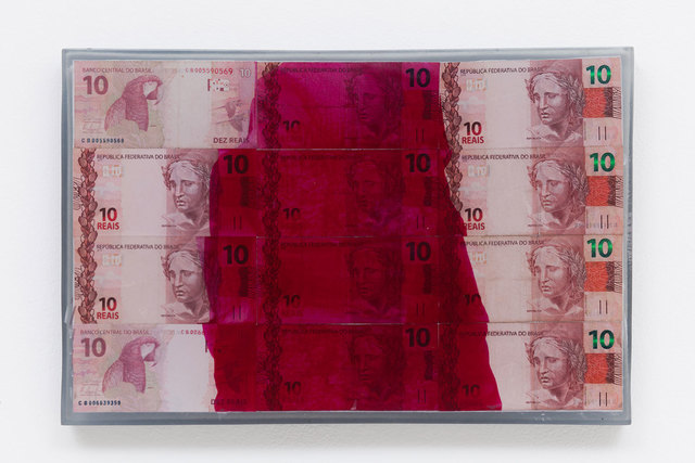 João Castilho, ‘10 (da série Dinheiro Pintado)’, 2015, Zipper Galeria