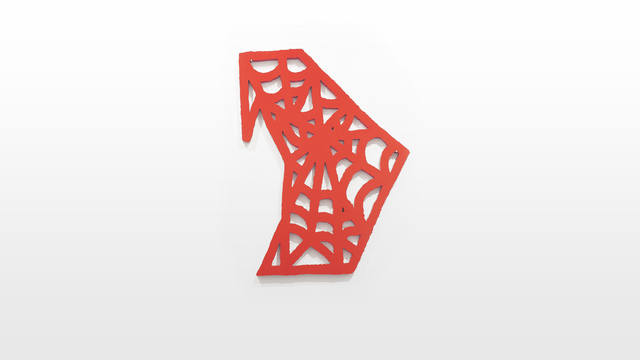 SOLOMOSTRY, ‘Spidermonster’, 2019, Sculpture, Sculpture in wood cutted by electronic cutter, painted with acrylic, KOLLY GALLERY