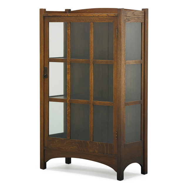 L J G Stickley China Cabinet Fayetteville Ny Ca 1908 Artsy