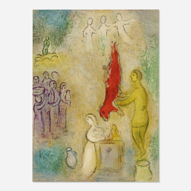 Marc Chagall, ‘Le sacrifice aux nymphes (from Daphnis et Chloe)’, 1961, Rago/Wright