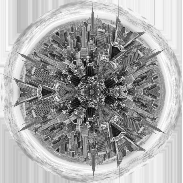 Roberto Lombana, ‘Mandala New York Empire’, 2014, Photography, Photography / Canvas, Artscape Lab