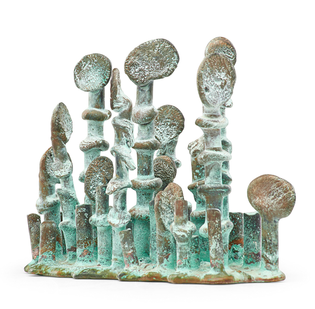 Klaus Ihlenfeld, ‘Aquatic Landscape, Berks County, PA’, 2010s, Sculpture, Oxidized phosphor bronze, Rago/Wright