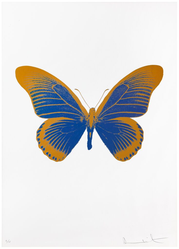 Damien Hirst - The Souls IV - Frost Blue/Paradise Copper