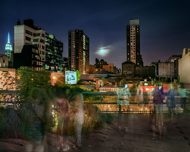 Matthew Pillsbury, ‘Super Moon on the High Line’, 2015, Benrubi Gallery
