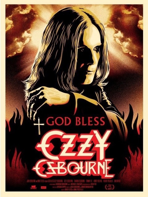 Shepard Fairey, ‘God bless Ozzy Osbourne’, 2011, Rudolf Budja Gallery