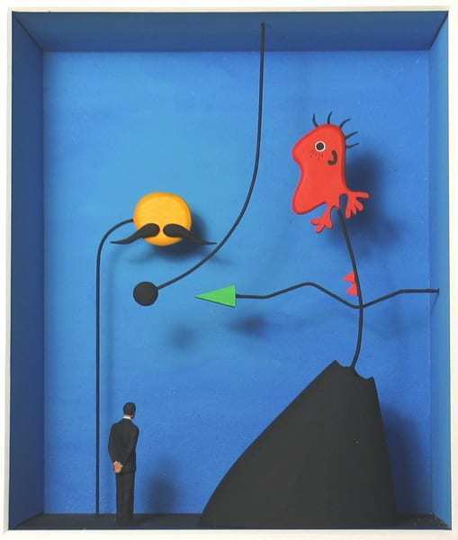 Volker Kühn, ‘Homage to Joan Miro’, ca. 2021, Sculpture, Mixed media, Plus One Gallery