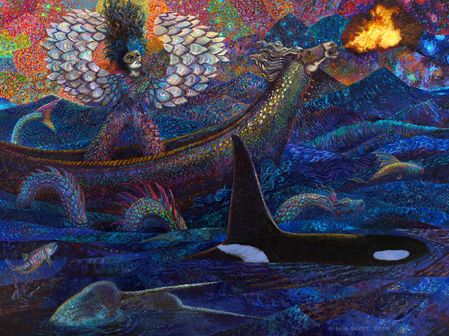 Iris Scott, ‘Exodus of Pisces’, 2019, Filo Sofi Arts