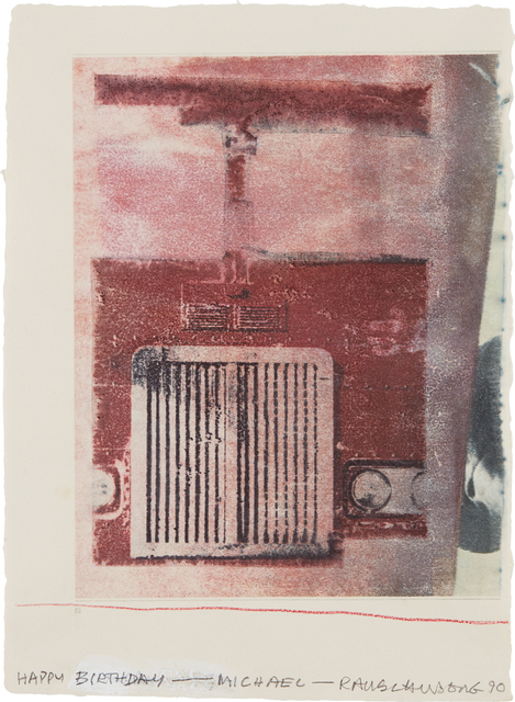 Robert Rauschenberg, ‘Untitled’, 1990, Phillips