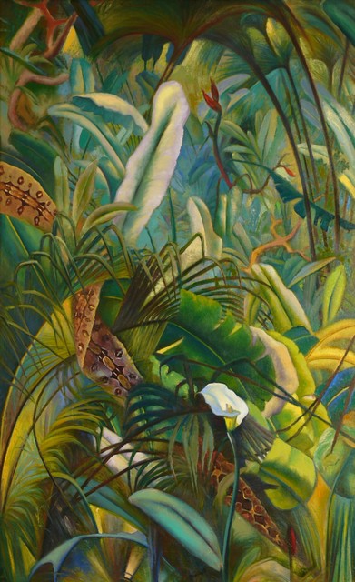 Ross Braught, ‘Jungle’, 1948, Painting, Oil on canvas, Private Collection, NY