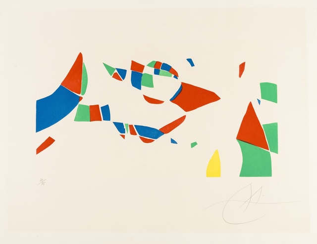 Joan Miró, ‘Gravures Pour une Exposition (Pl. 4) (Dupin 609)’, 1973, Forum Auctions