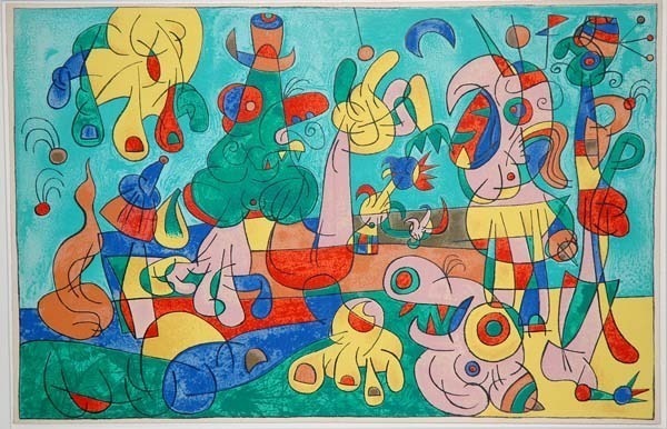 Joan Miró, ‘II. Ubu Roi: Le Banquet’, 1966, Contessa Gallery
