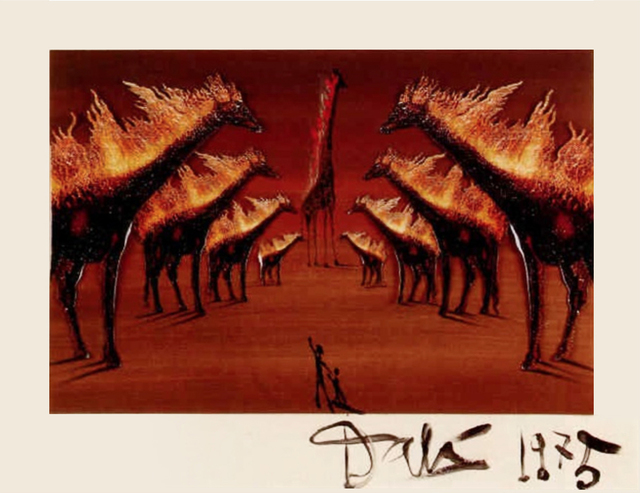 Salvador Dalí, ‘La Girafe’, 1975, Mirat