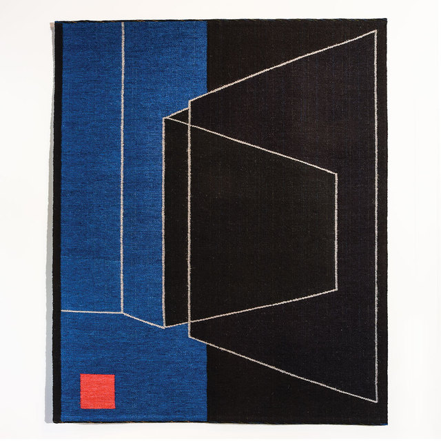 Gudrun Pagter, ‘Red Field’, 2015, Textile Arts, Gobelin tapestry of sisal and linen, browngrotta arts