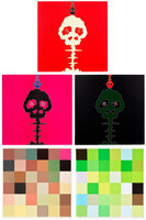 Takashi Murakami - Time Bokan: three prints; and Acupuncture Painting: two prints