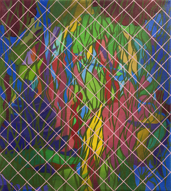 Sahar Zukerman, ‘OT (Private View)’, 2017, Painting, Oil on canvas, Galerie Crone