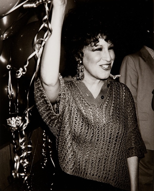 Andy Warhol, ‘Andy Warhol Photograph of Bette Midler at Studio 54’, Hedges Projects