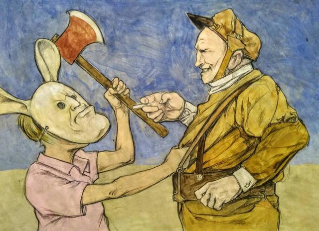 Sam Vaughan, ‘European Politics’, 2019, The Secret Gallery