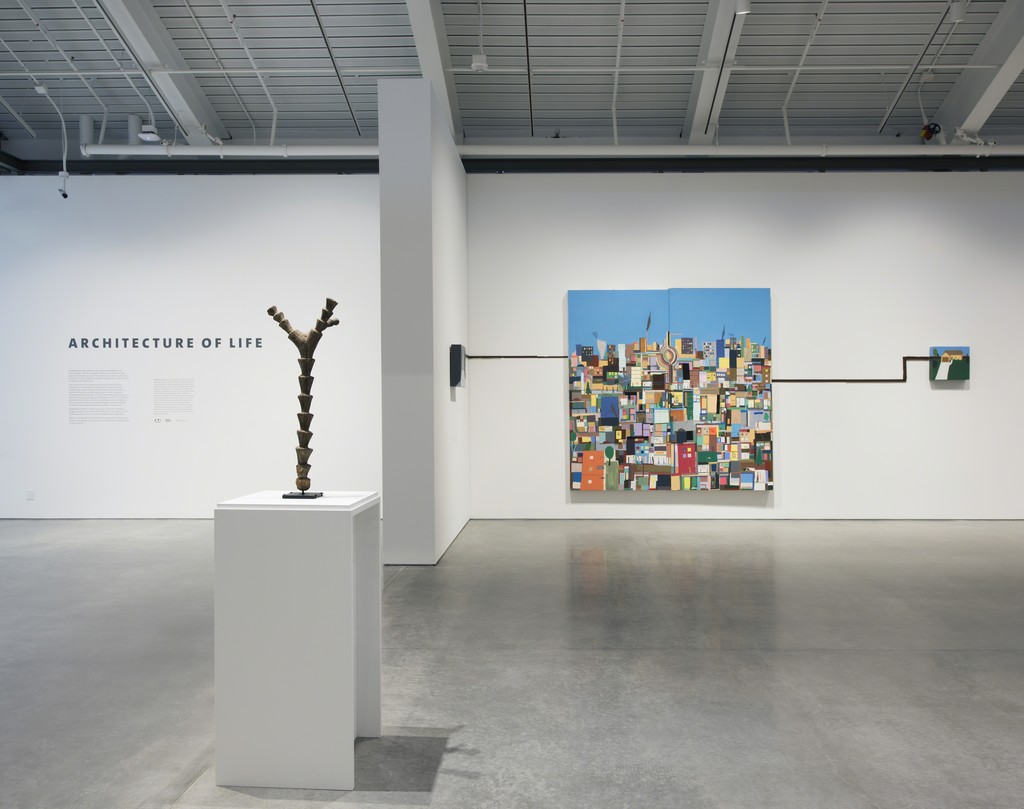 Installation view of "Architecture of Life" at UC Berkeley Art Museum and Pacific Film Archive, Berkeley (2016) Installation view of "Architecture of Life" at UC Berkeley Art Museum and Pacific Film Archive, Berkeley (2016)