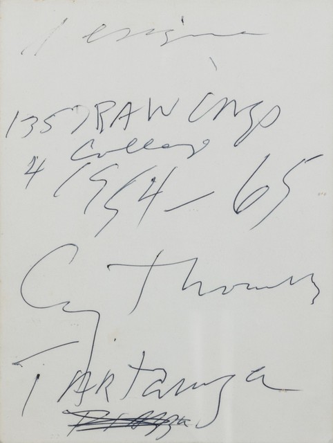 Cy Twombly, ‘135 drawings 4 collage 1954 - 1965’, 1968, Finarte