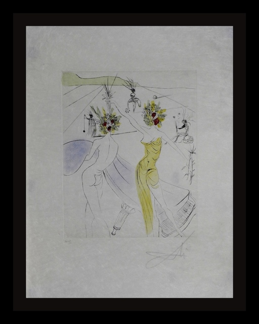 Salvador Dalí, ‘The Hippies Flower-Woman at the Piano’, 1969, Fine Art Acquisitions