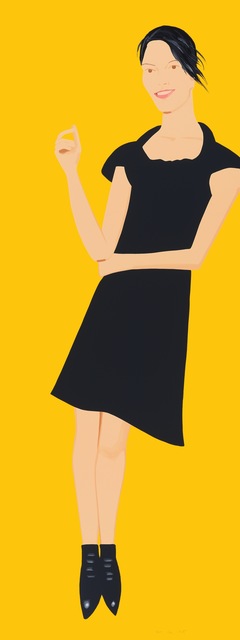 Alex Katz, ‘Black Dress - Carmen’, 2015, Frank Fluegel Gallery