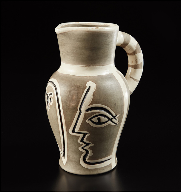 Pablo Picasso, ‘Grey engraved pitcher (Pichet gravé gris)’, 1954, Phillips