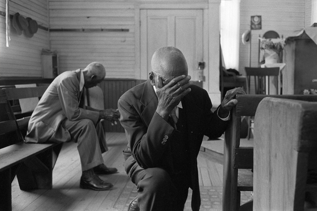 Constantine Manos, ‘Man Praying, Daufuskie Island, South Carolina’, 1952, Robert Klein Gallery