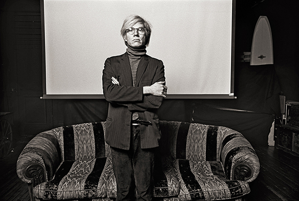 Norman Seeff, ‘Andy Warhol, "Andy Standing"’, Fahey/Klein Gallery