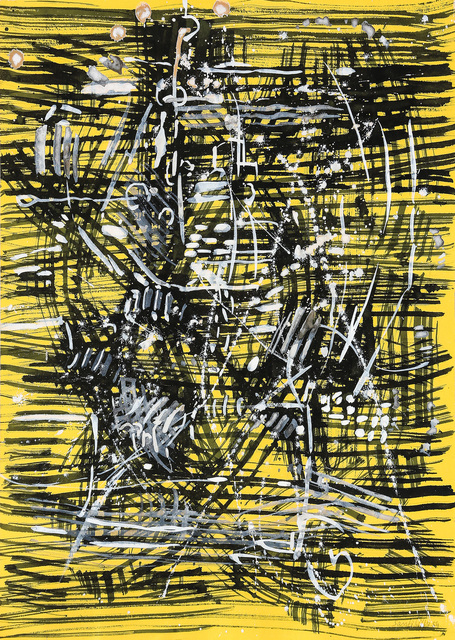 Antonio Sanfilippo, ‘Untitled’, 1954, Painting, Tempera on paper, Martini Studio d'Arte