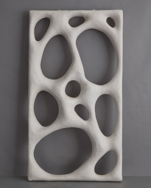 Rogan Gregory, ‘"Large Portal" Sculptural Screen’, 2018, Sculpture, Gypsum, pigment, wood, R & Company