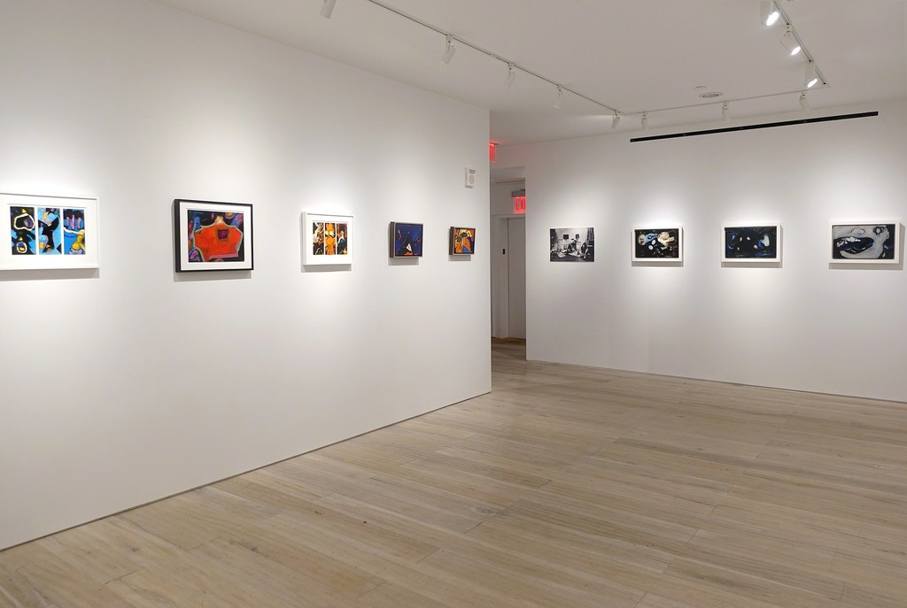Installation view - Primordial Language: Small Works by William Scharf Installation view - Primordial Language: Small Works by William Scharf