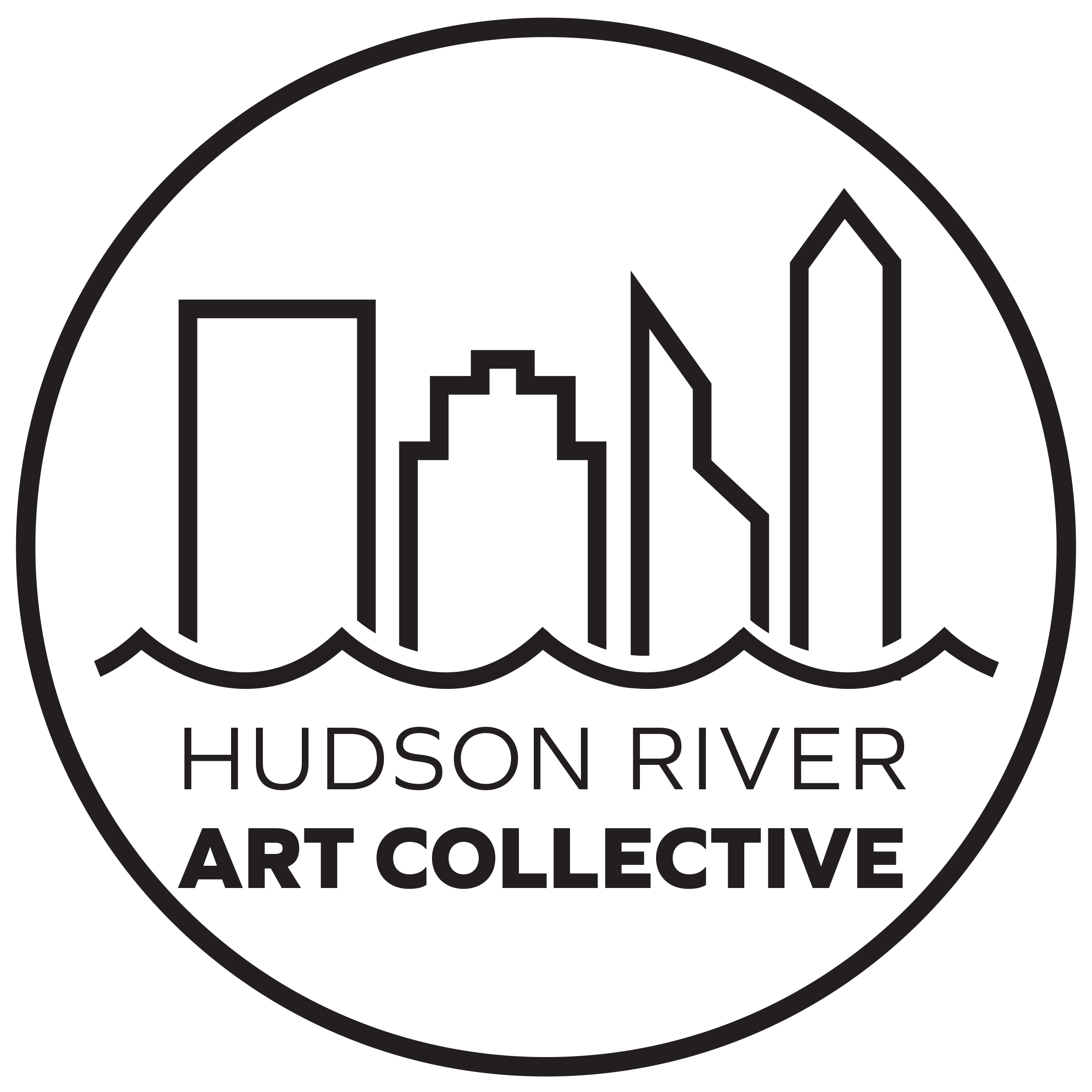 Hudson River Art Collective logo