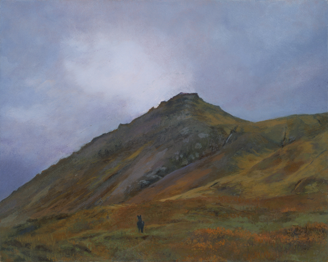 Emma Tapley, ‘SKY MOUNTAIN HORSE’, 2018, Painting, OIL ON PANEL, Park Place Gallery