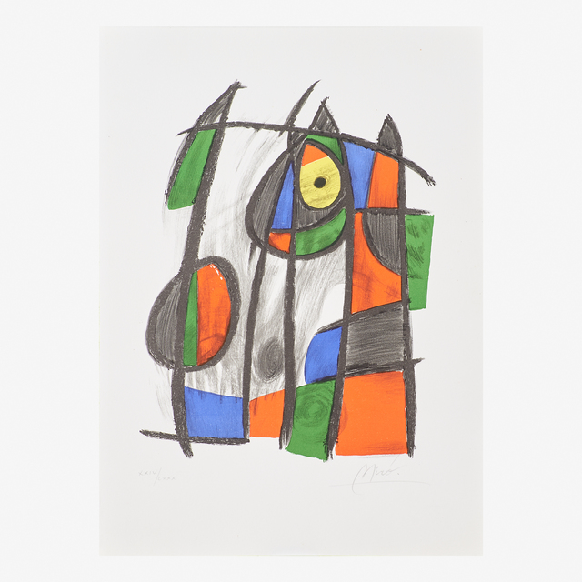 Joan Miró, ‘Plate from Lithographs II’, 1975, Rago/Wright