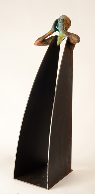 Jesús Curiá, ‘Grito II’, 2019, Sculpture, Bronze, Anquins Galeria
