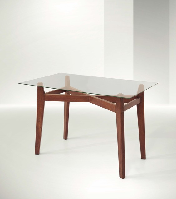 Franco Albini, ‘a desk with a wooden structure and glass top’, 1945, Design/Decorative Art, Cambi