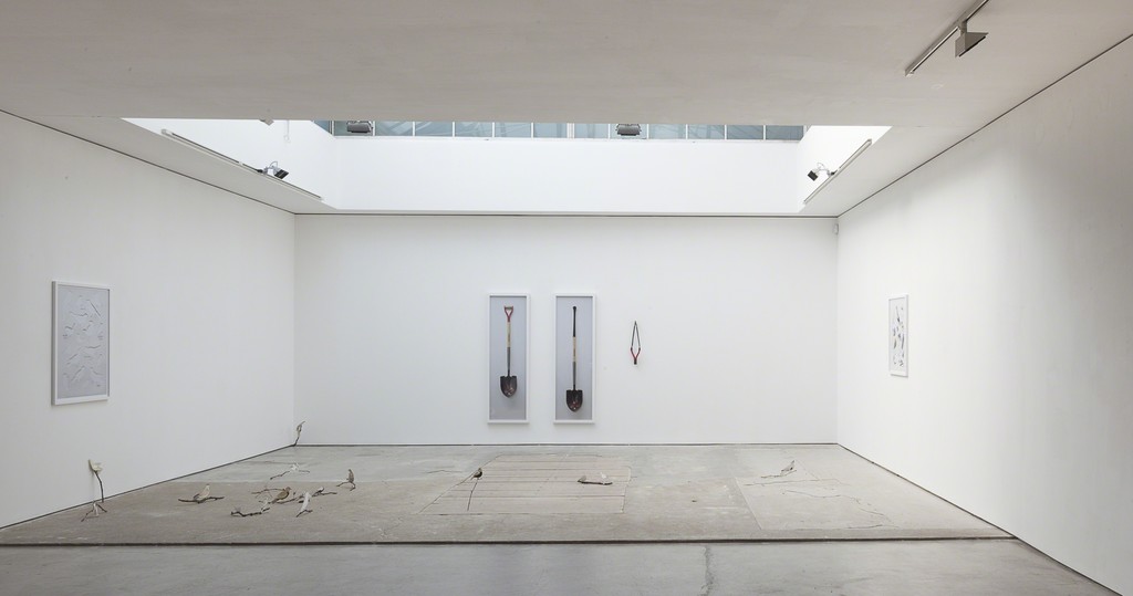 Installation view, 'Babak Golkar: a fair day’s wage for a fair day’s work', Edel Assanti, London, 2016 Installation view, 'Babak Golkar: a fair day’s wage for a fair day’s work', Edel Assanti, London, 2016