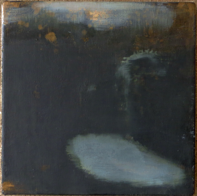 Stephanie Peek, ‘Dark Blue Shadow Garden’, 1996, Painting, Oil on Linen, Joseph Grossman Fine Art Gallery