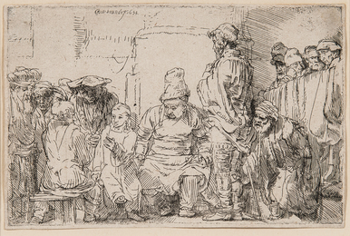 Christ Seated Disputing with the Doctors